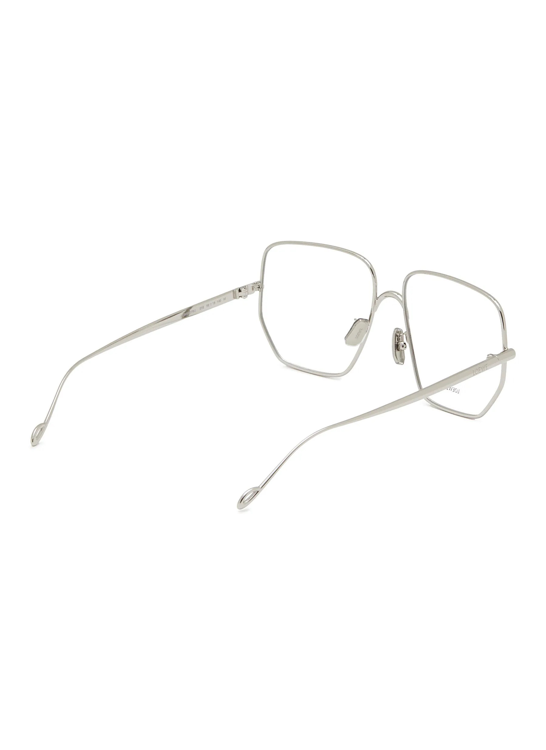 -----------LOEWE  ---- ------------ ----Refined Metal Geometric Glasses --