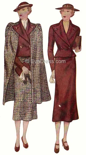 1936 Ladies' Three-Piece Ensemble  SE30-2165