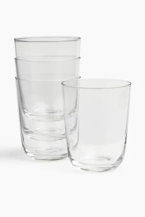 4-pack Beverage Glasses