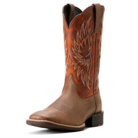 Ariat Men's Sport Rider Cowboy Boot in Vintage Oak