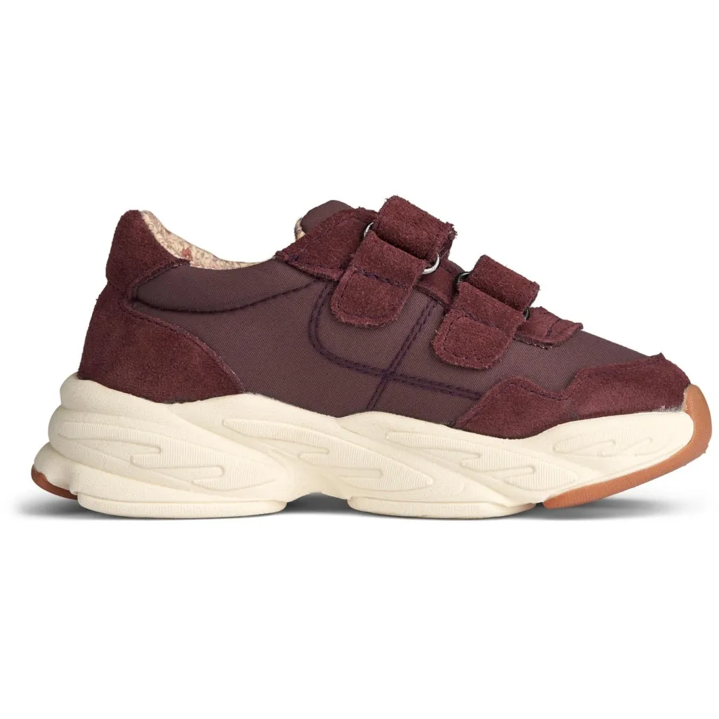 Avery Tex Sneaker - eggplant