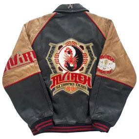 Avirex Leather Varsity Jacket