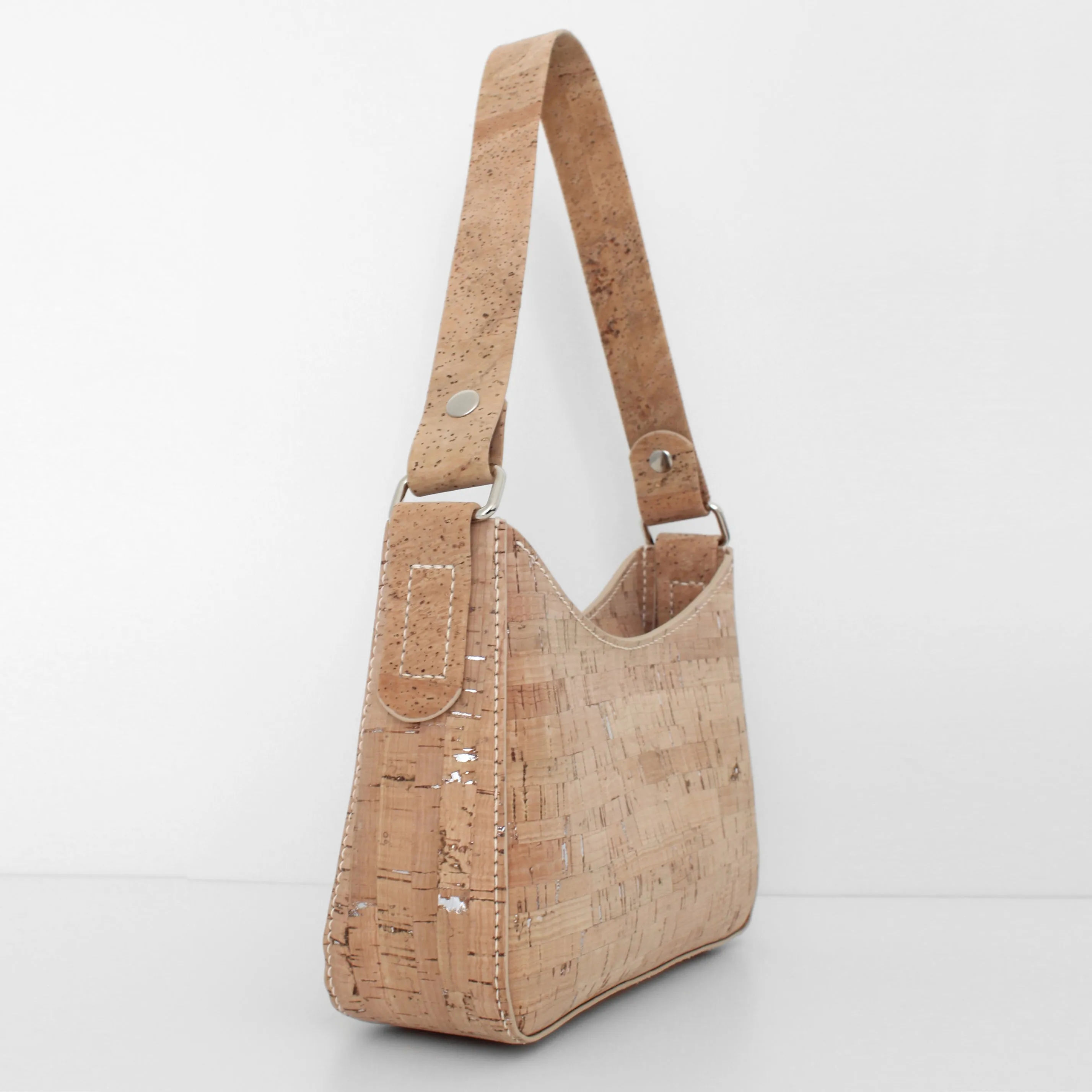 Baguette Bag in Natural Stripe