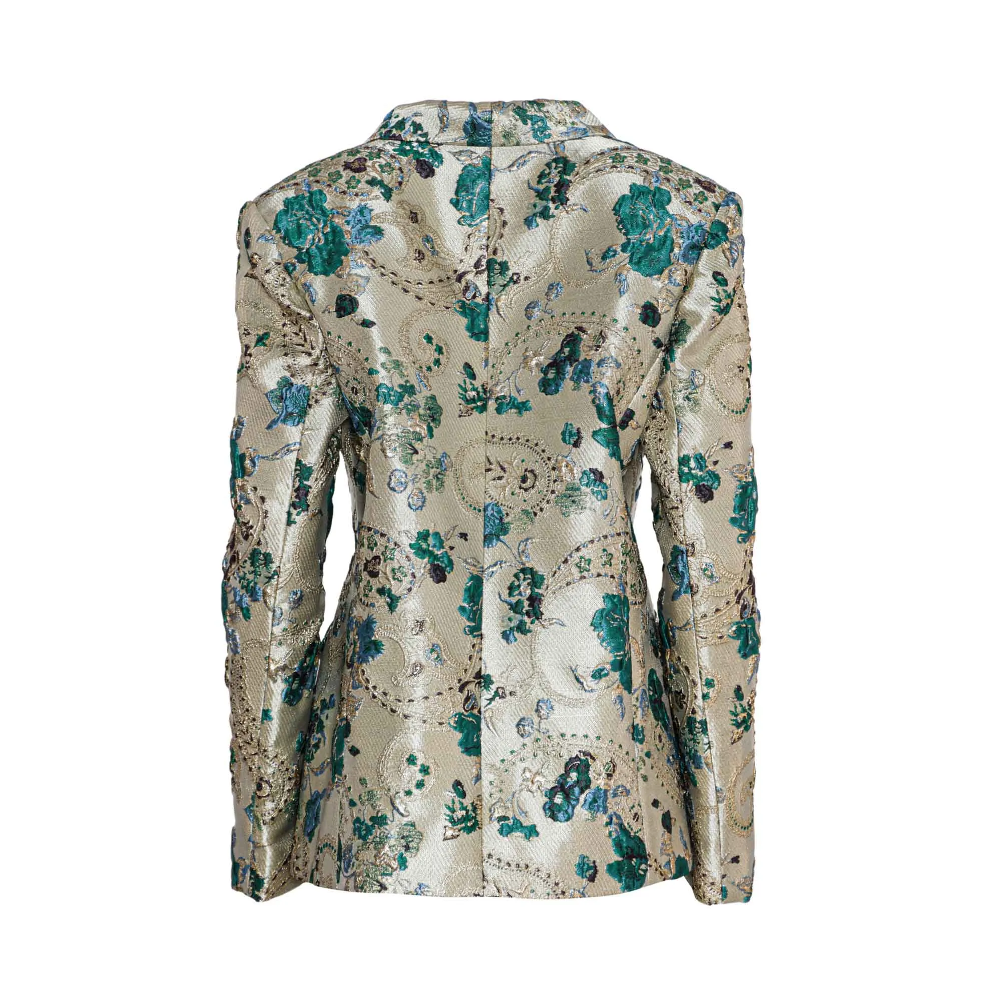 Barbara Rizzi Atelier Zeina Brocade Floral Jacket