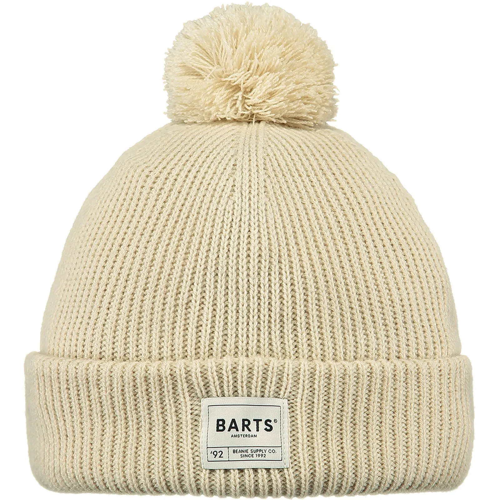 Barts Mens Arkade Stretchy Knitted Bobble Hat