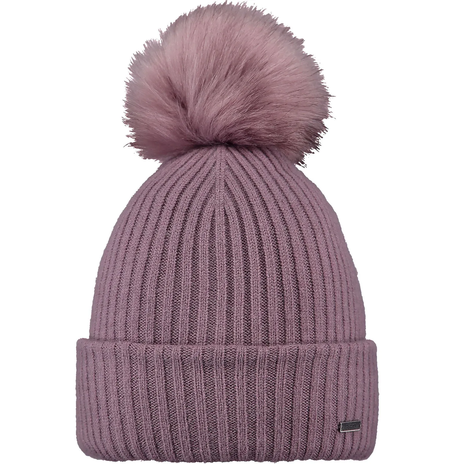 Barts Womens Kenzie Big Stretchy Faux Fur Pom Bobble Hat