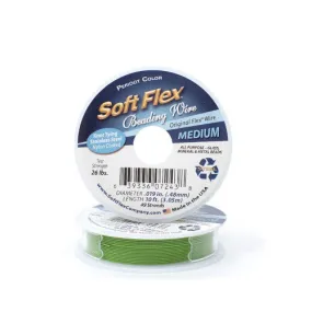 Beading Wire, Soft Flex, Peridot, 0.48mm