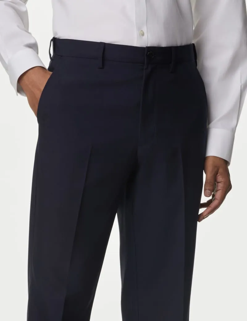 Big & Tall Regular Fit Trousers with Active Waist