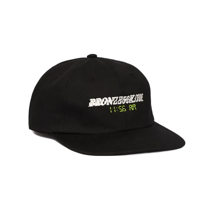 Bronze 56k 11:56 AM Hat - Black