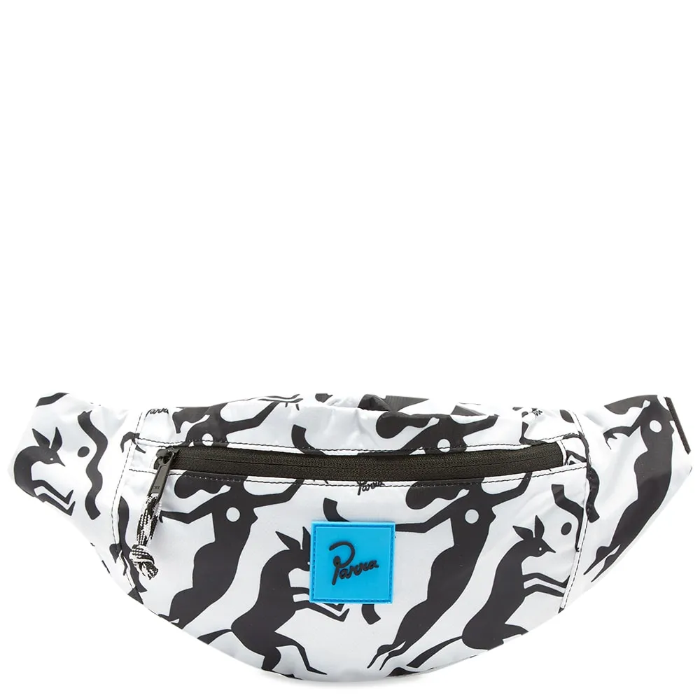 By Parra Workout Woman Horse Waist BagWhite