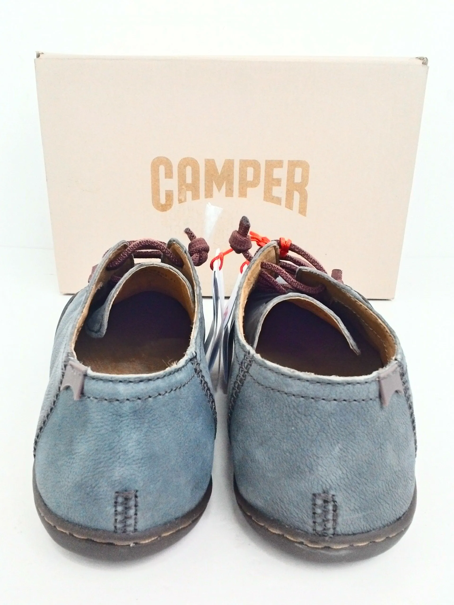 Camper Women's Peu Cami Oxyde Meteor Grey Sneaker Size 38