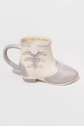 Can I Get An Amen Cowboy Boot Mug