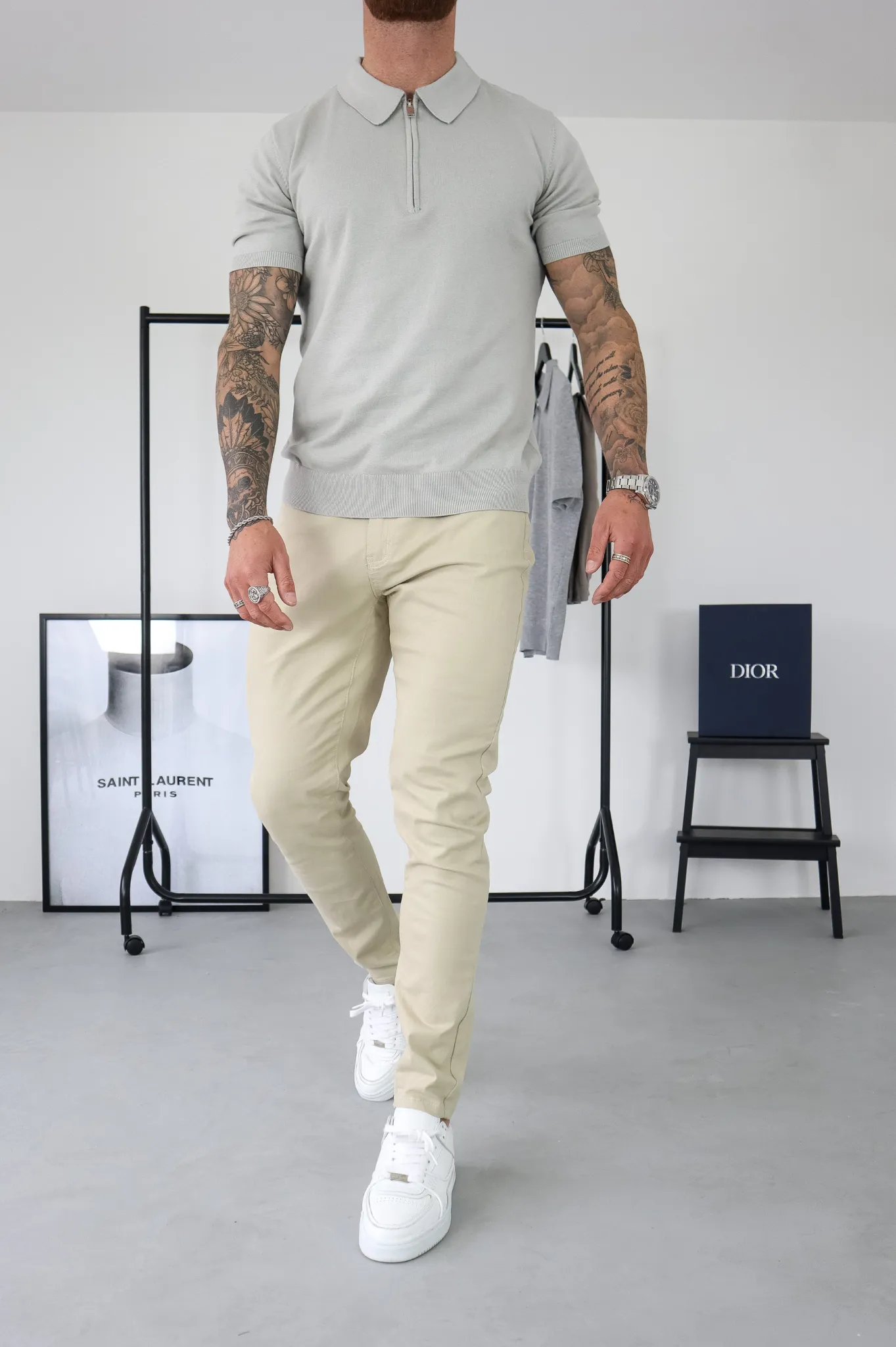 Capo CHINO Pant - Stone