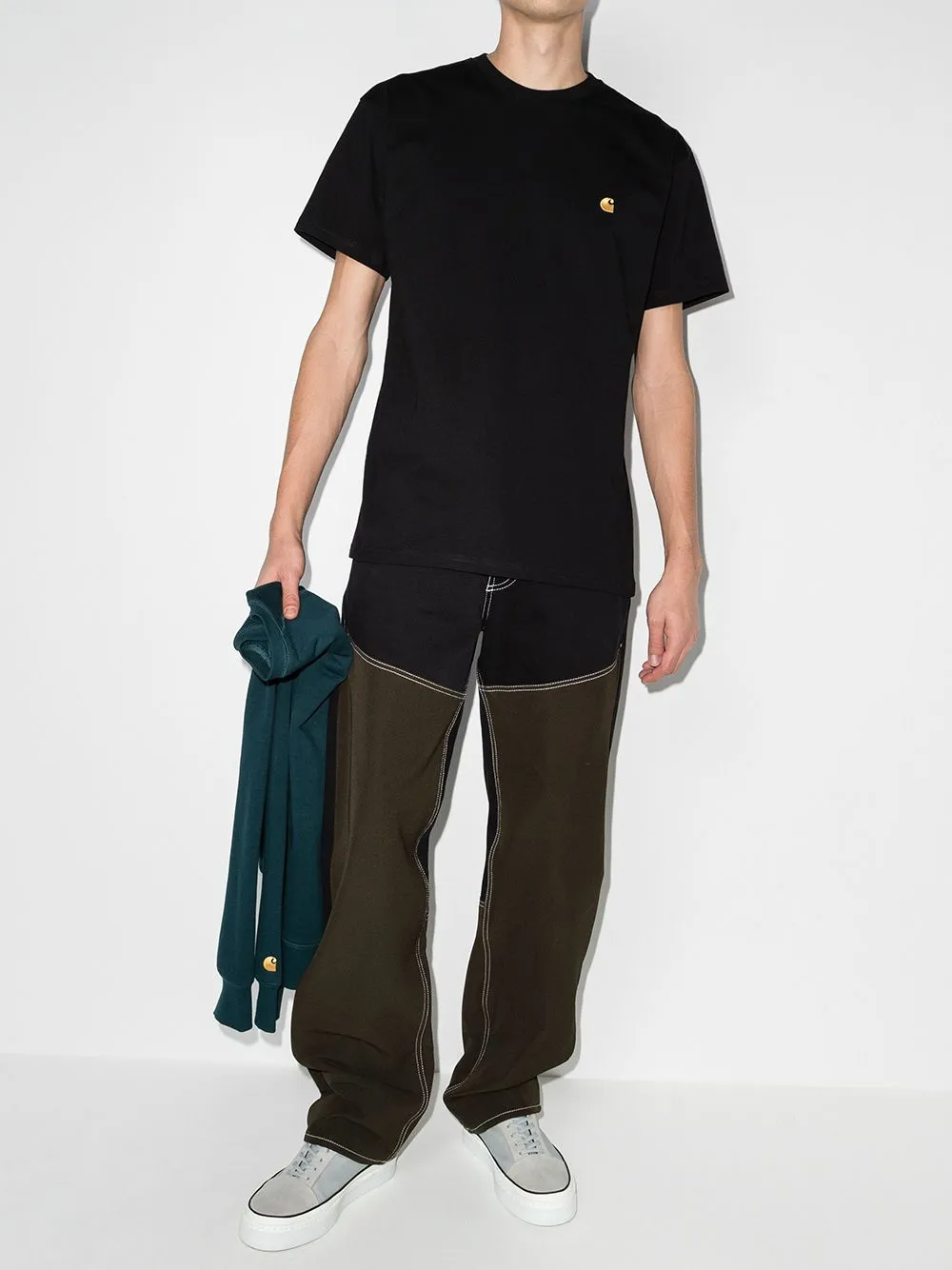 Carhartt Wip Main T Shirts And Polos Black