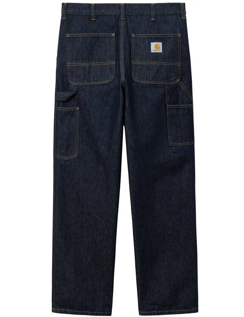 Carhartt Wip Single Knee Pant Smith Blue Rinsed