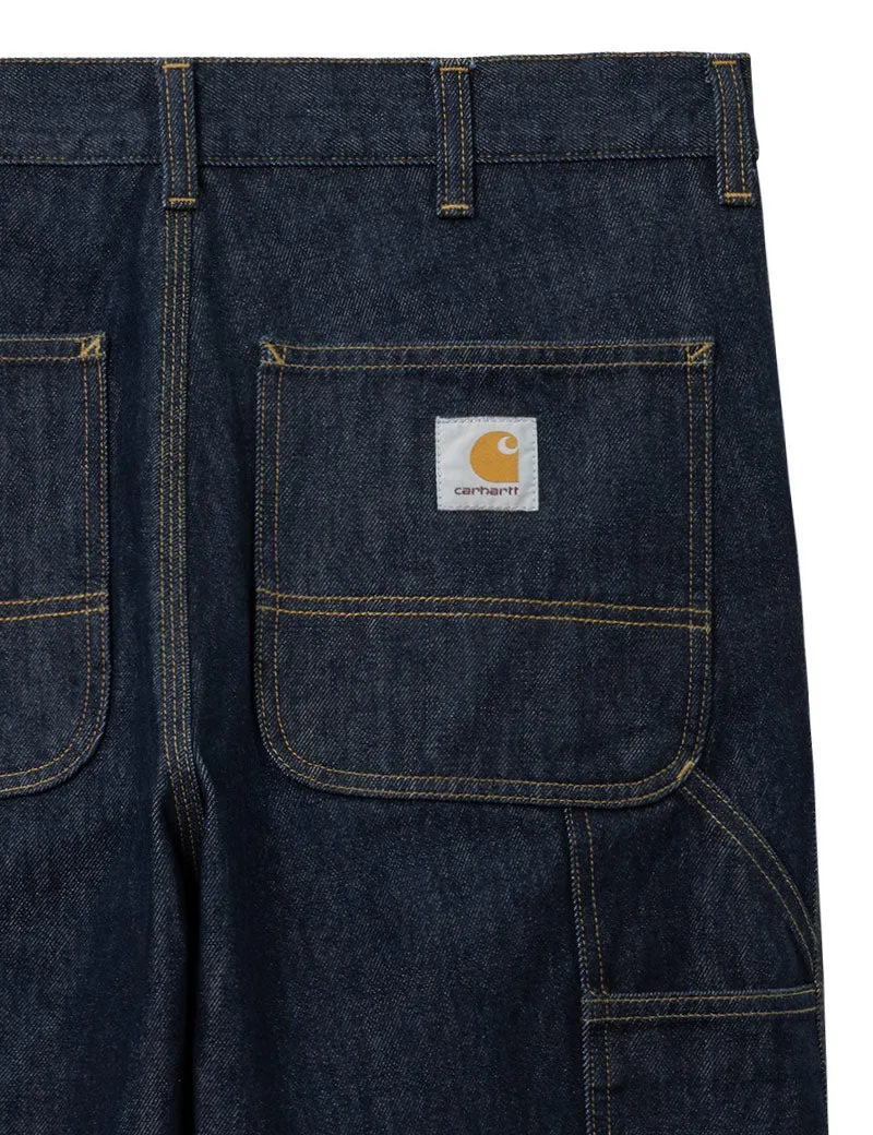 Carhartt Wip Single Knee Pant Smith Blue Rinsed