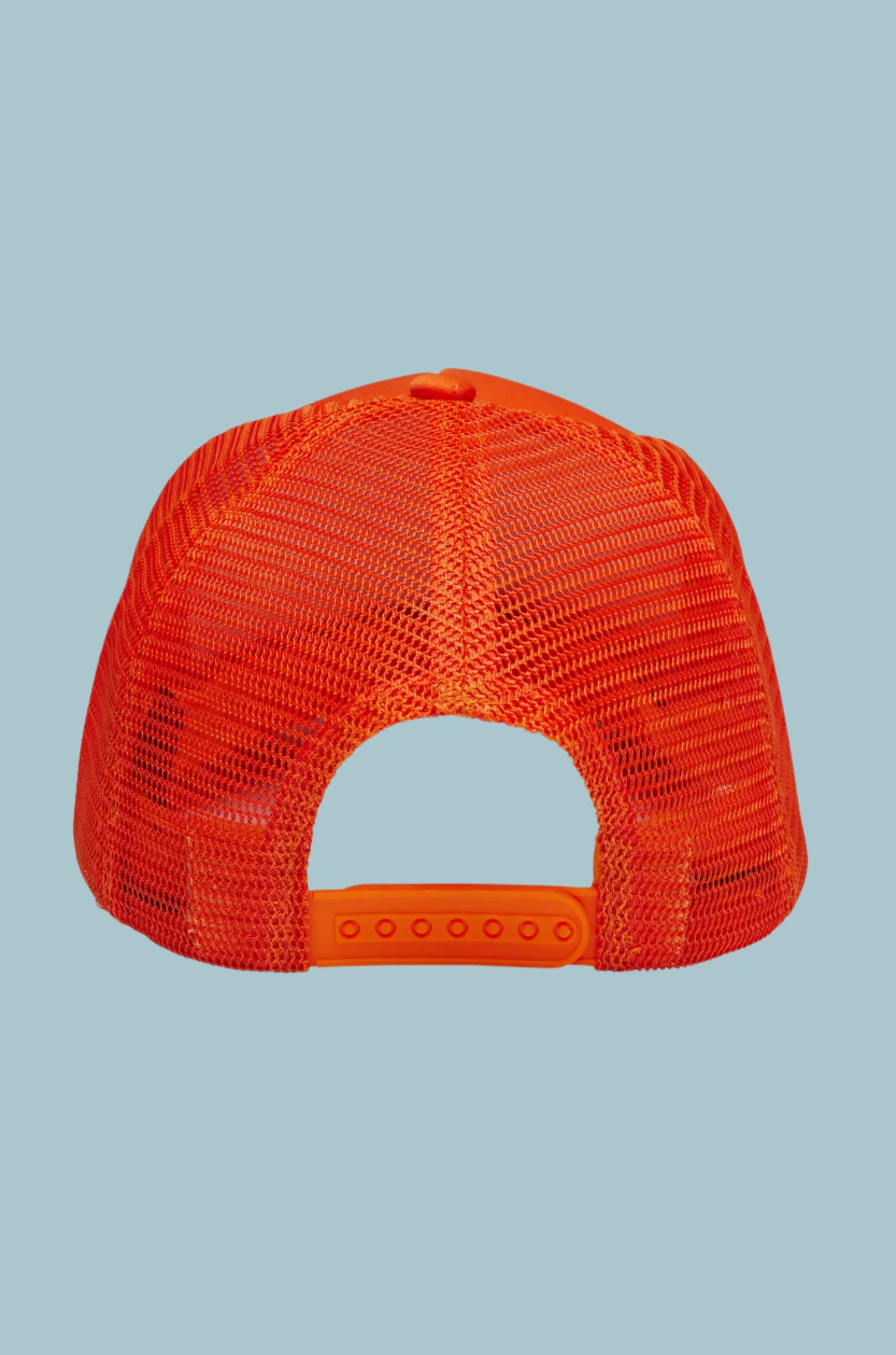 Carpe Diem Trucker Hat in Orange