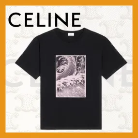 CELINE  |Cotton Luxury T-Shirts