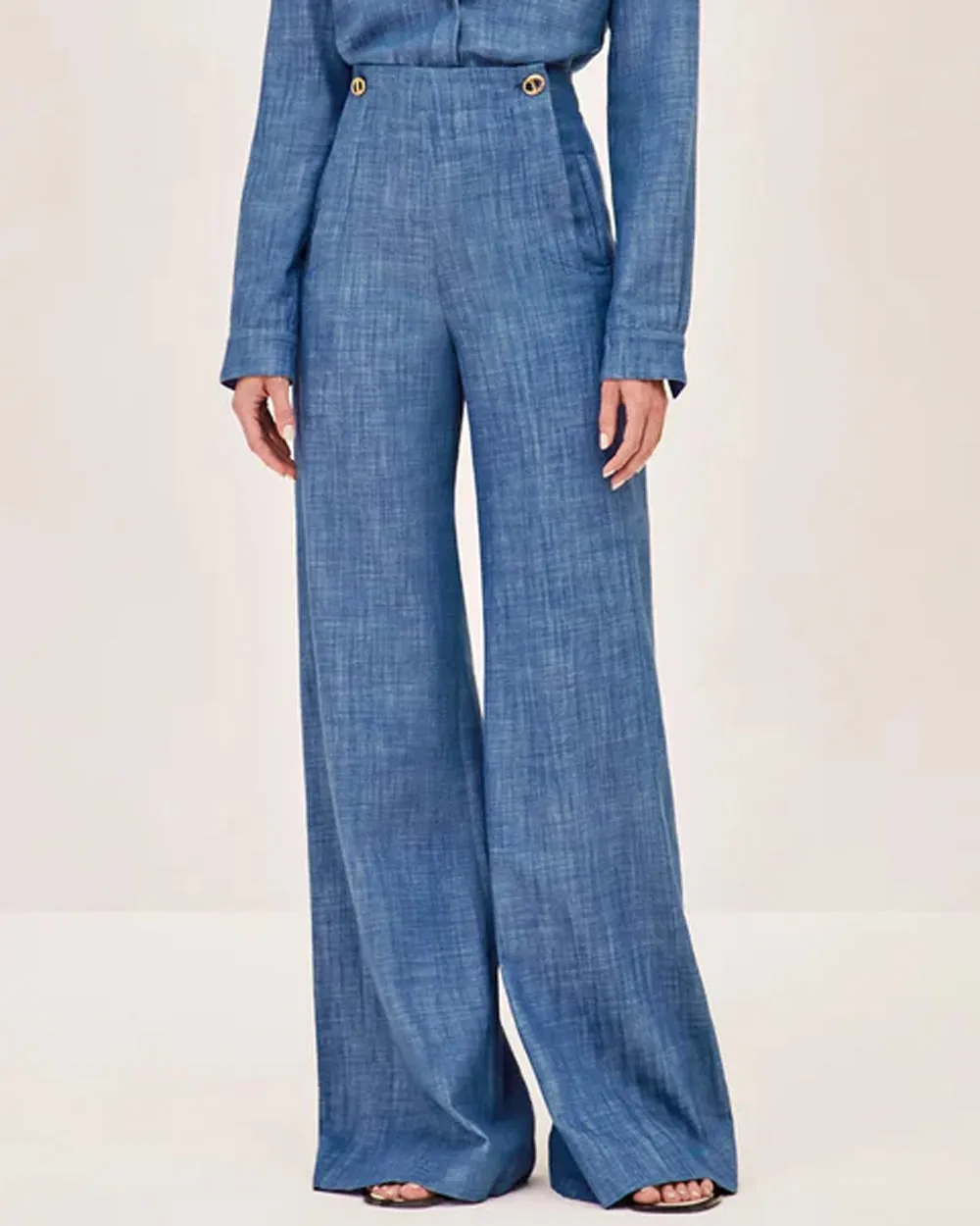 Chambray Neale Pant