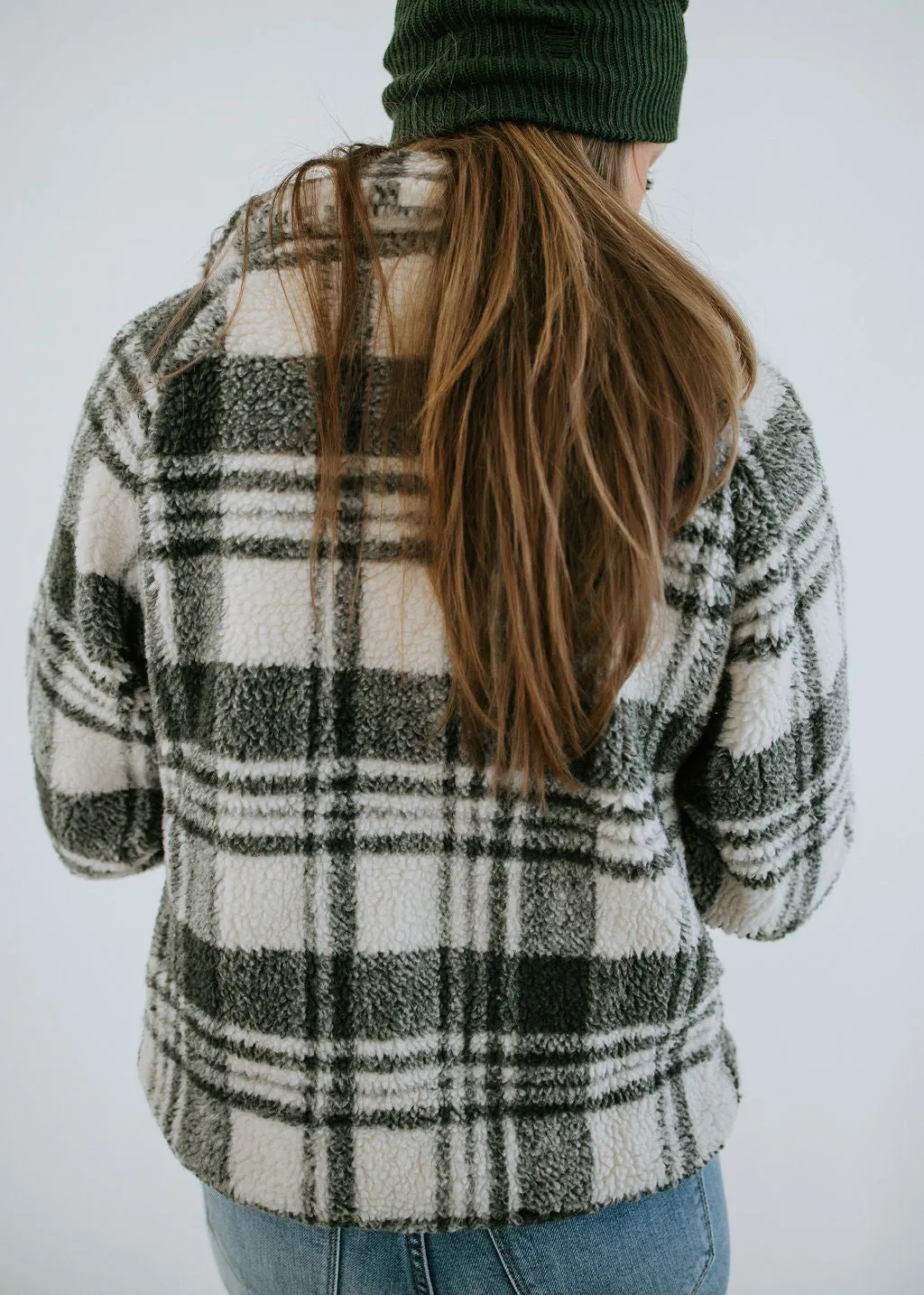 Check Me Out Cropped Plaid Jacket FINAL SALE