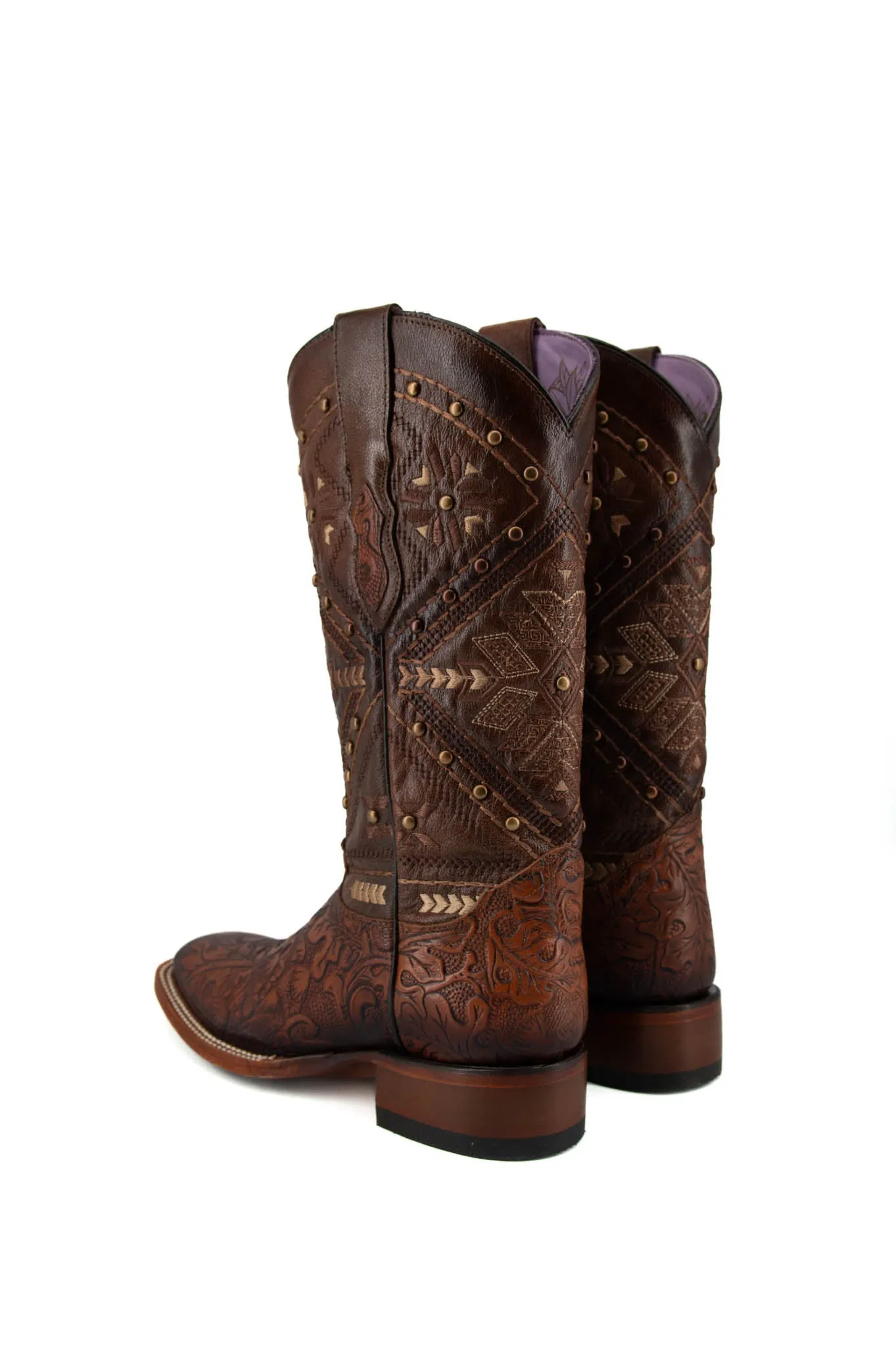 Cheroke Cincelado Square Toe Cowgirl Boot FINAL SALE