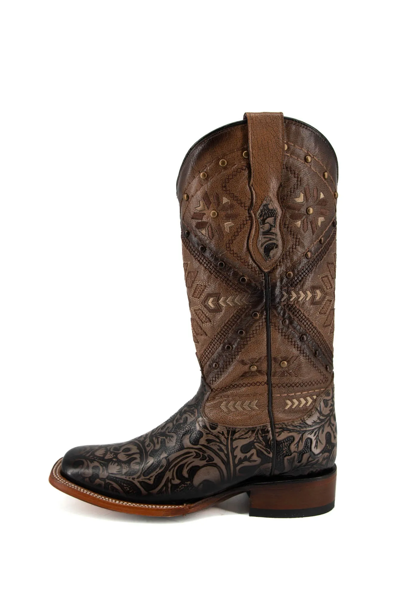 Cheroke Cincelado Square Toe Cowgirl Boot FINAL SALE