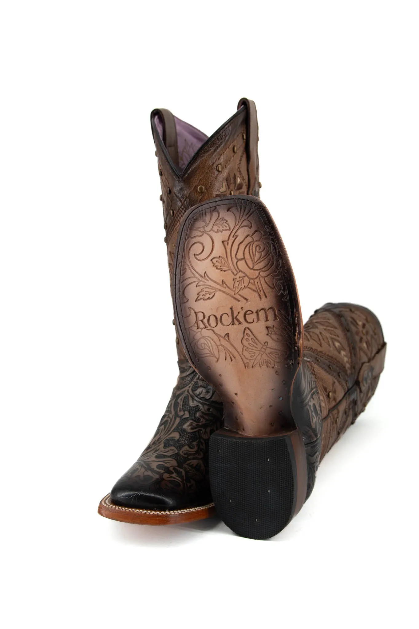 Cheroke Cincelado Square Toe Cowgirl Boot FINAL SALE