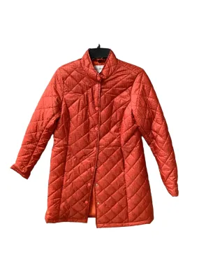 Coat Puffer & Quilted By Liz Claiborne In Red, Size: S