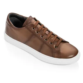 Colton Tan Brown Nappa Sneaker