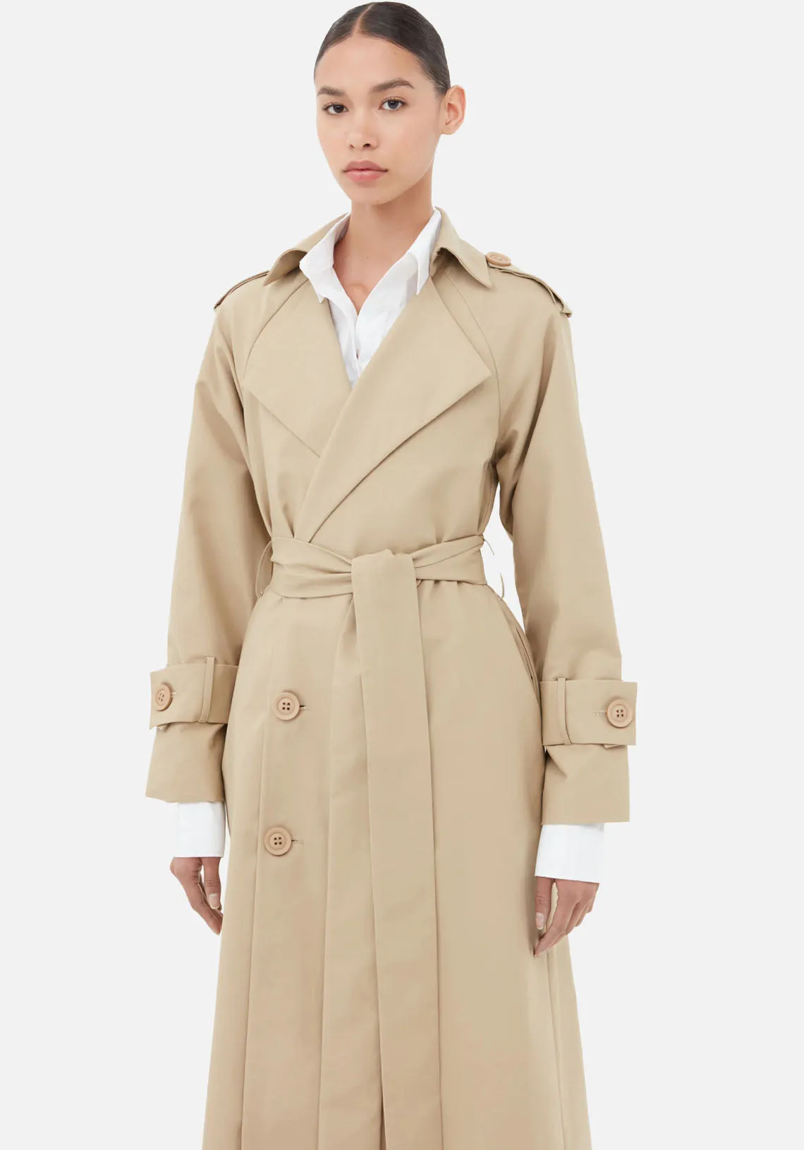 COTTON TRENCH COAT