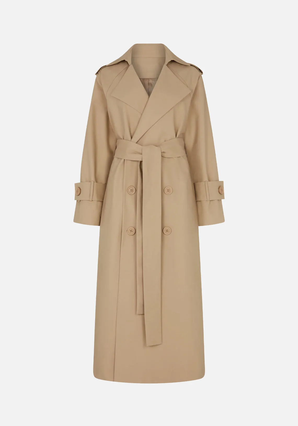 COTTON TRENCH COAT