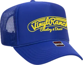 Country & Disco Trucker Hat - Blue & Yellow