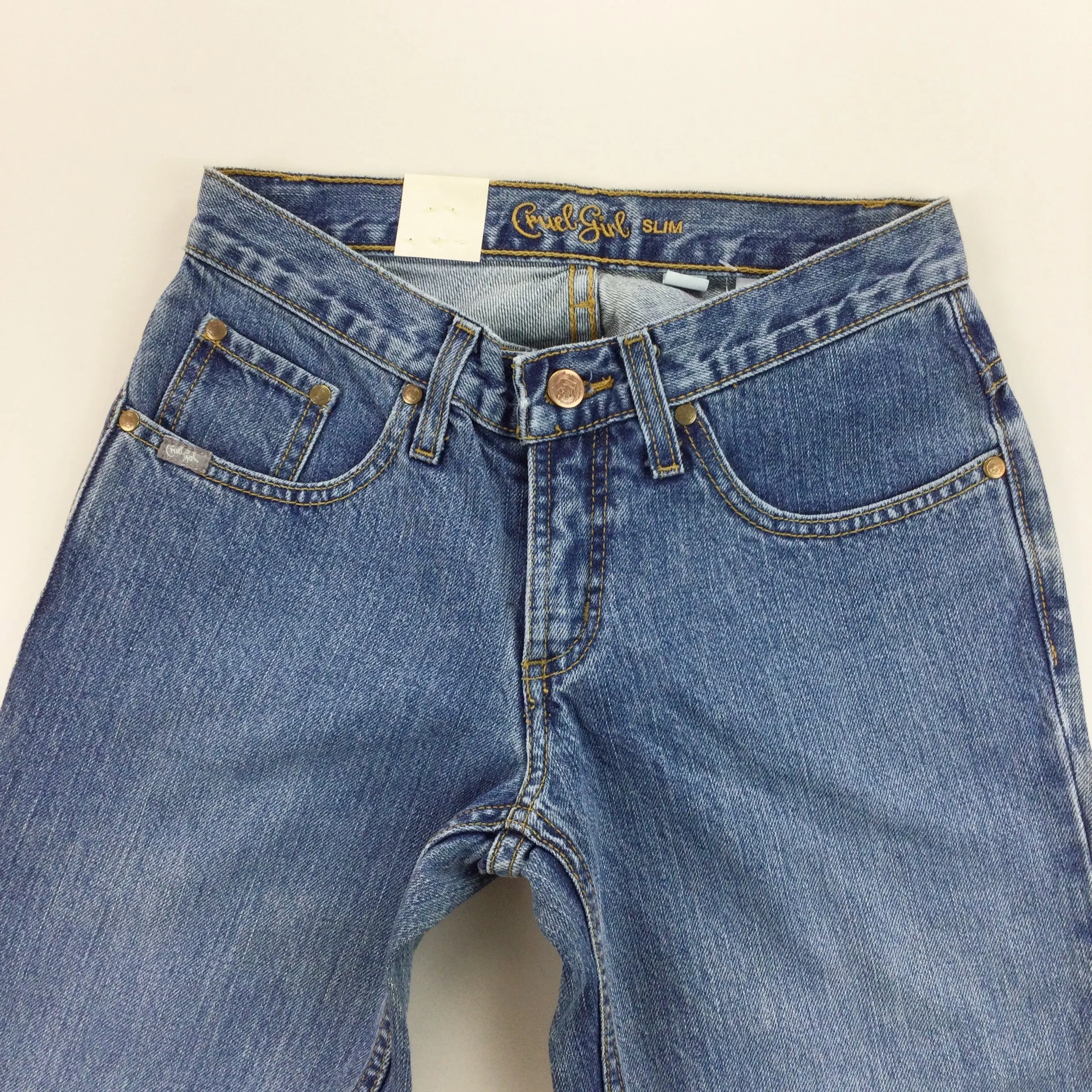 Cruel Girl 'Georgina' Slim Deadstock Jeans - W26 L32