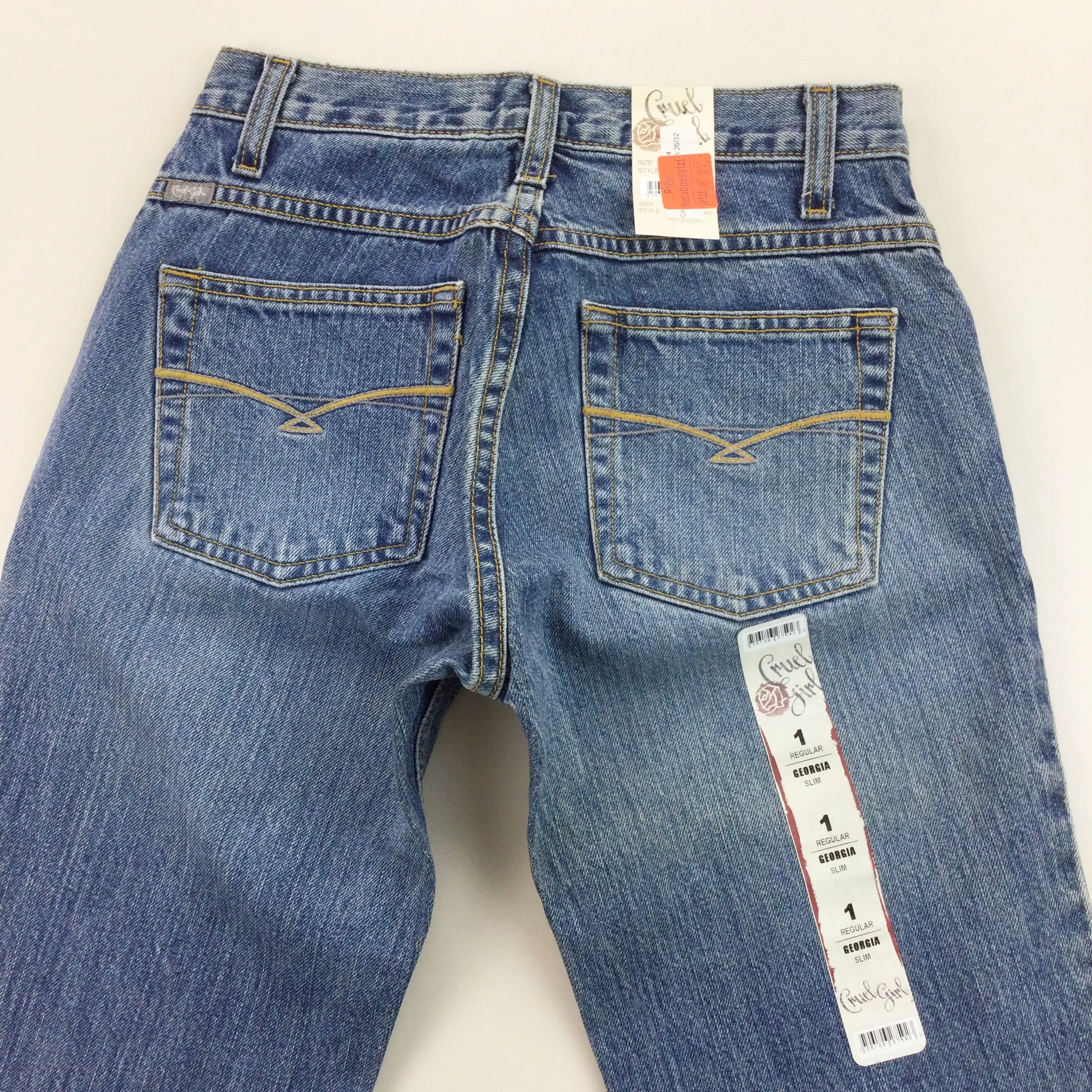 Cruel Girl 'Georgina' Slim Deadstock Jeans - W26 L32