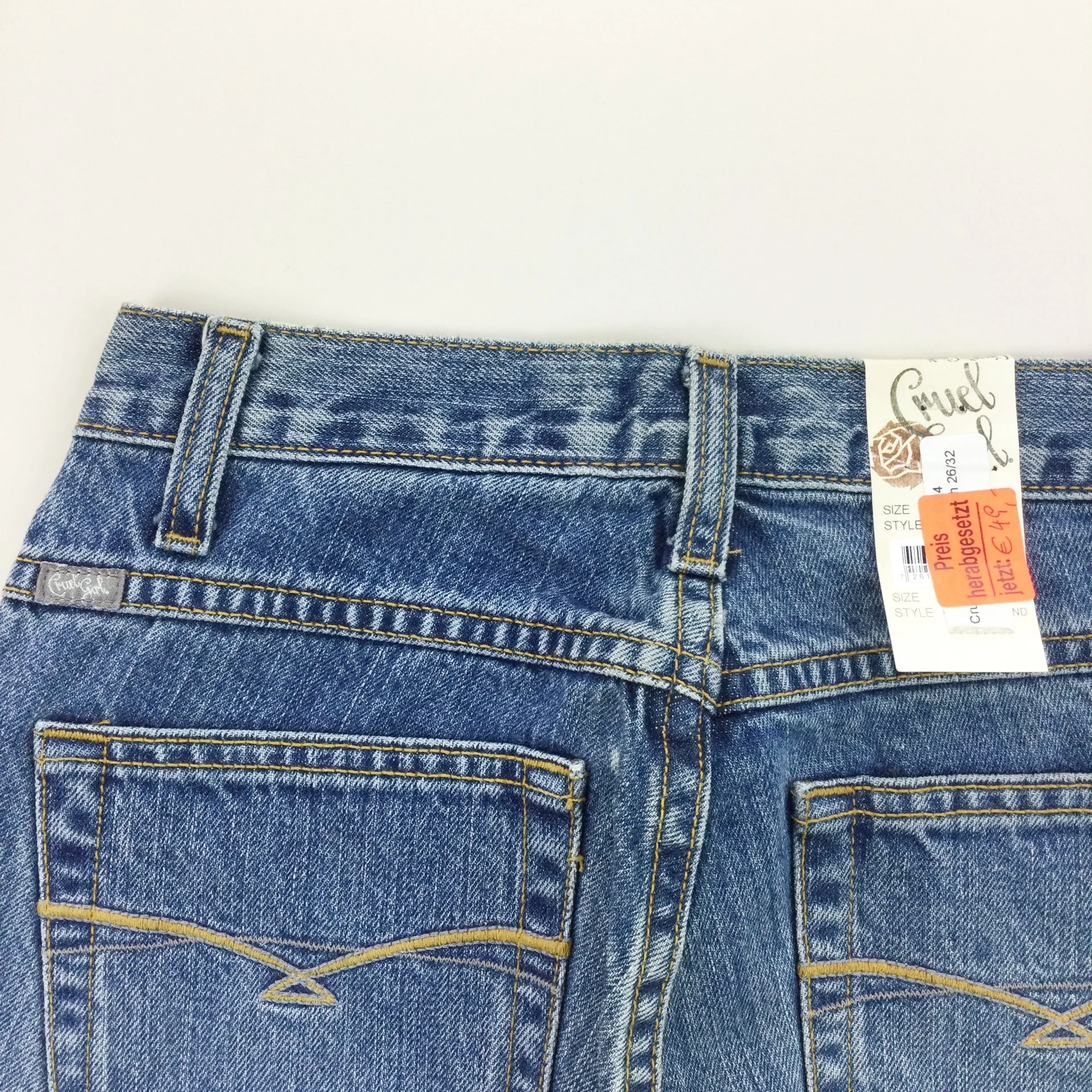 Cruel Girl 'Georgina' Slim Deadstock Jeans - W26 L32