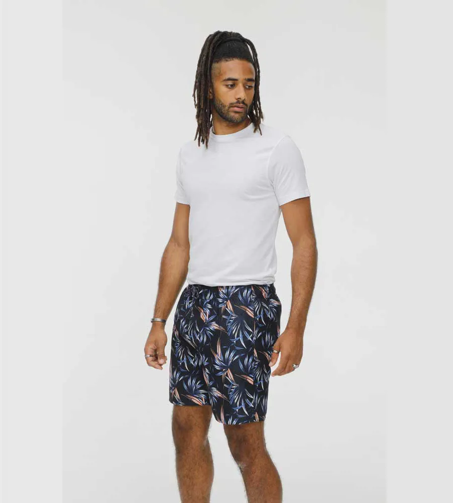 D555 Mens Hawaiian Printed Swim Shorts (DARIAN)