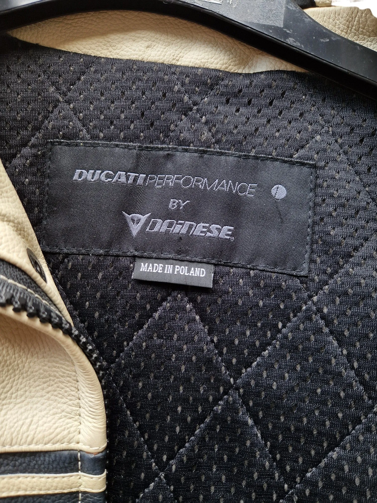 Dainese Ducatti Leather Motorcycle Jacket - Size XS-S