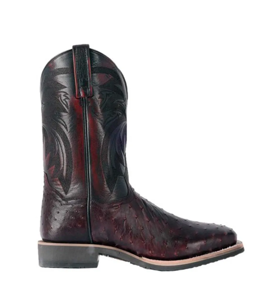 Dan Post Men's Philsgood Boot- Black Cherry