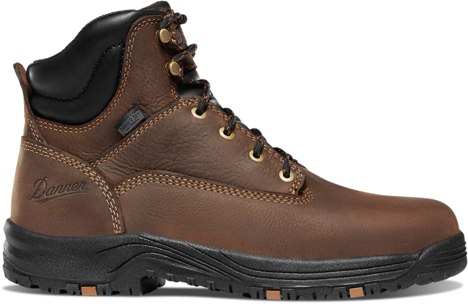 Danner Womens Caliper 5in Brown Leather Work Boots