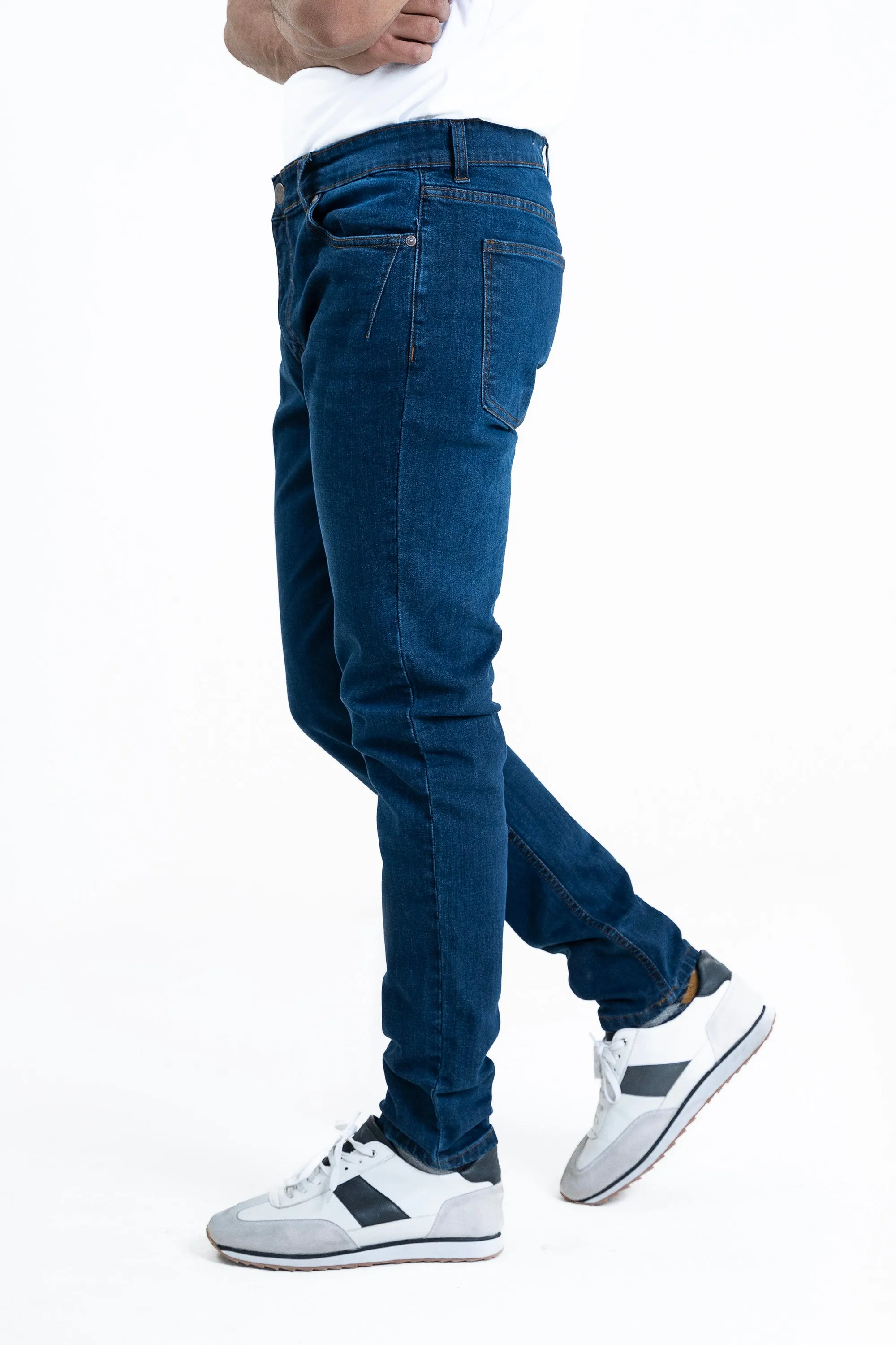 Dark Blue Slim Fit Jeans