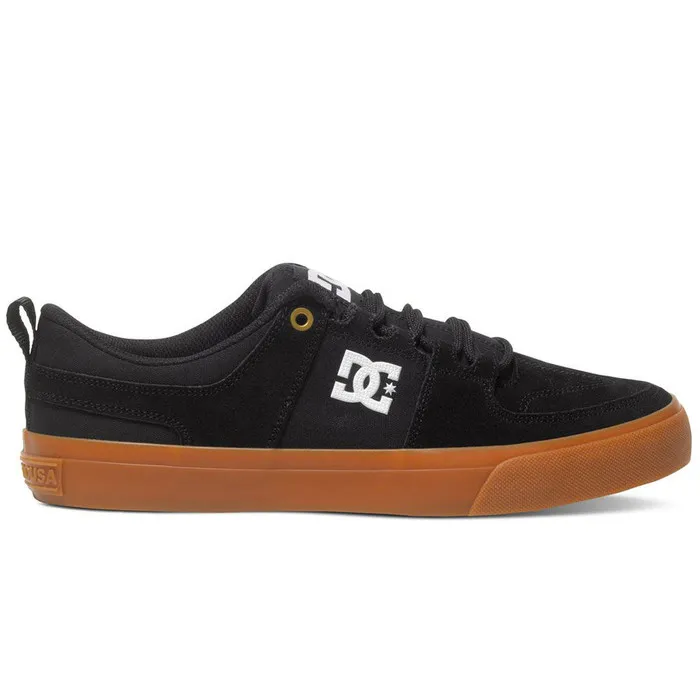 DC Lynx Vulc Low-Top Men's Skateboard Shoes - Black/Gum (BGM)