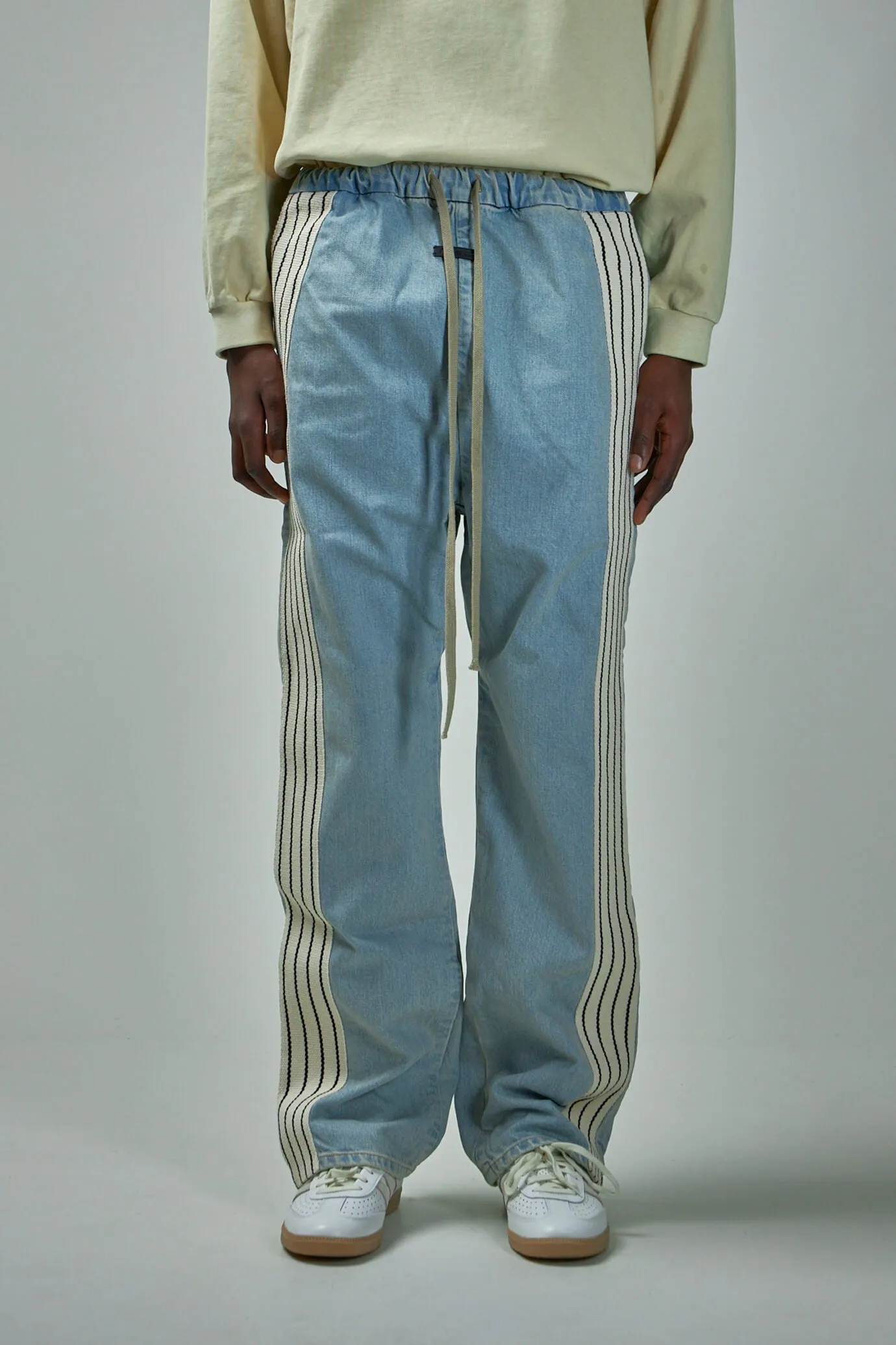 Denim Stripe Forum Pant