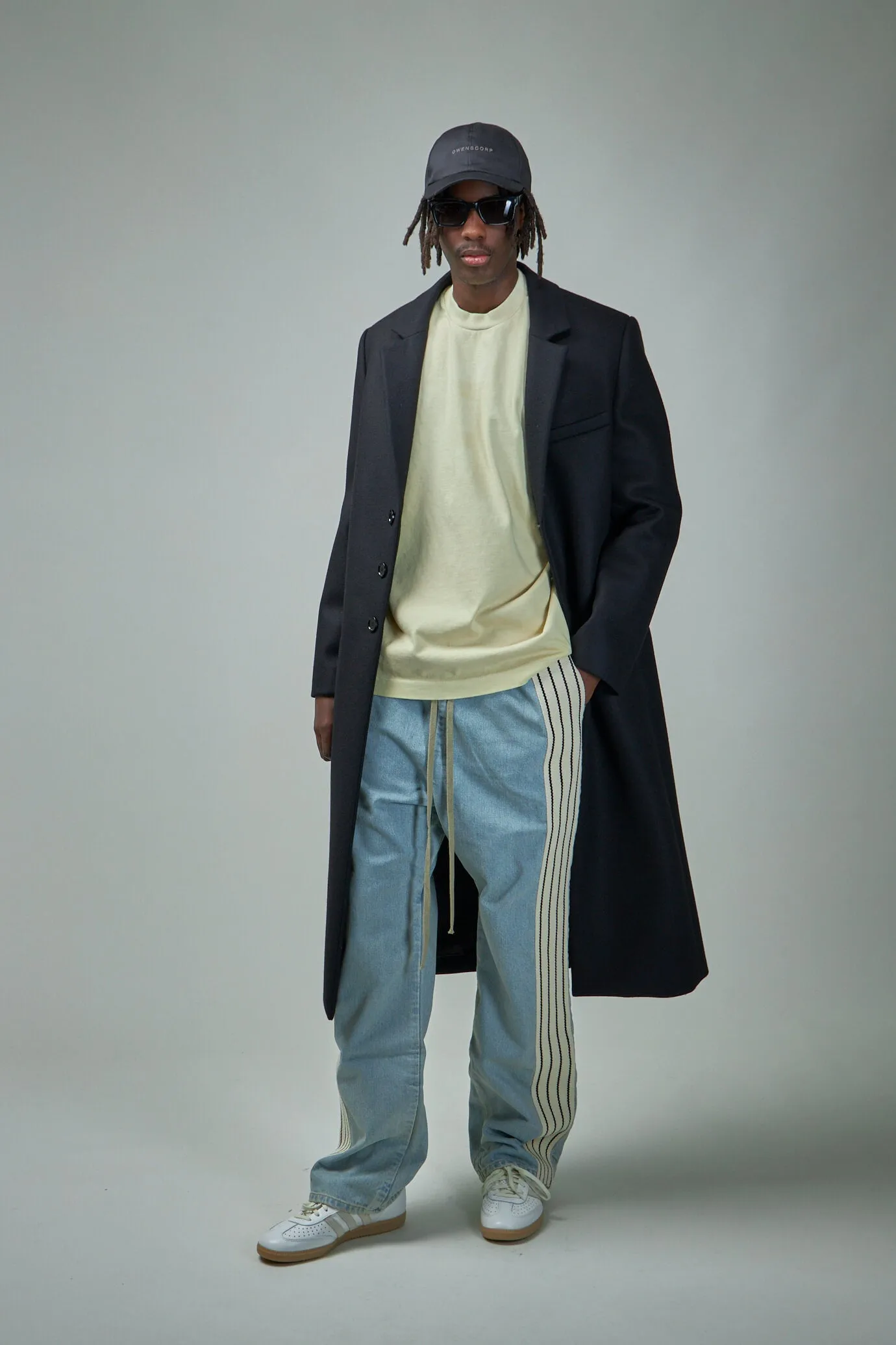 Denim Stripe Forum Pant