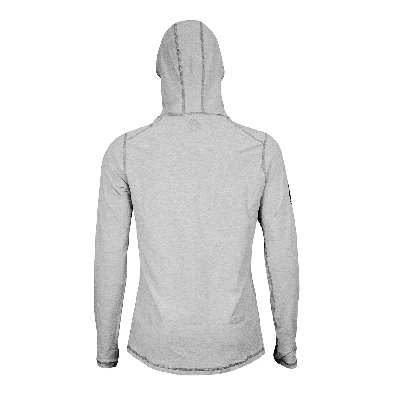 DragonWear FR Pro Dry Tech LS Shirt with Hood Gray Heather Women 246413