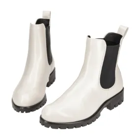 Ecco Modtray Women's Chelsea Boots in White - Stylish & Durable Leather Footwear