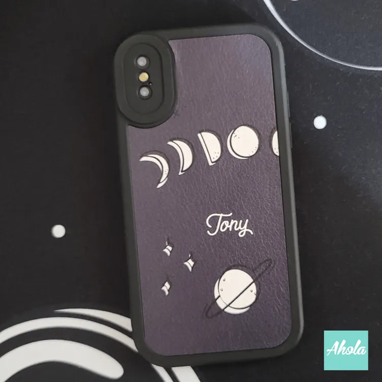 【Eclipse】 Soft PU phone case 自定名字電話軟殼