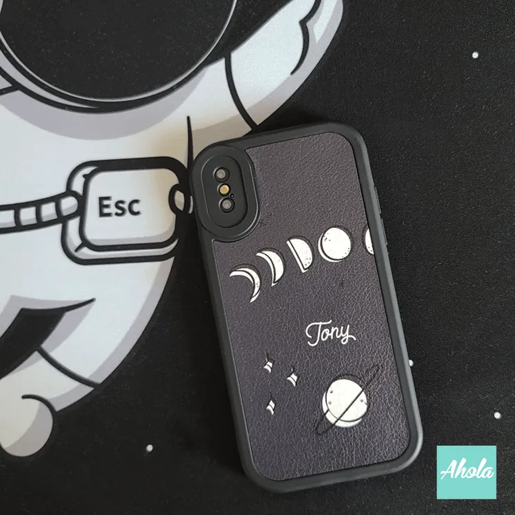 【Eclipse】 Soft PU phone case 自定名字電話軟殼