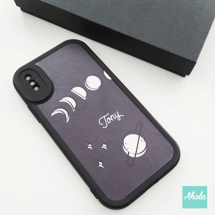 【Eclipse】 Soft PU phone case 自定名字電話軟殼