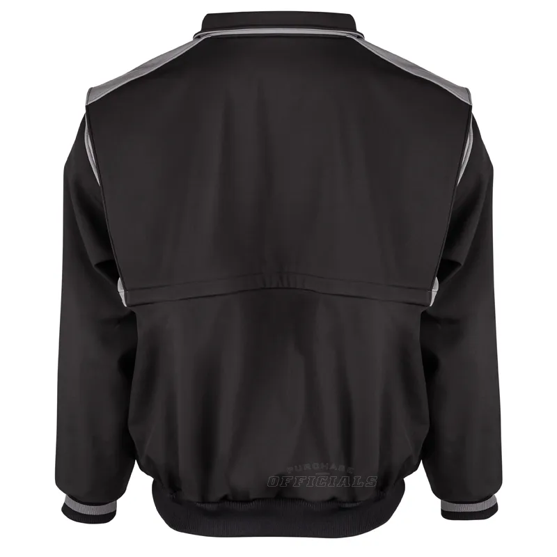 ECUA Logo MLB Full Zip Thermal Fleece Umpire Jacket