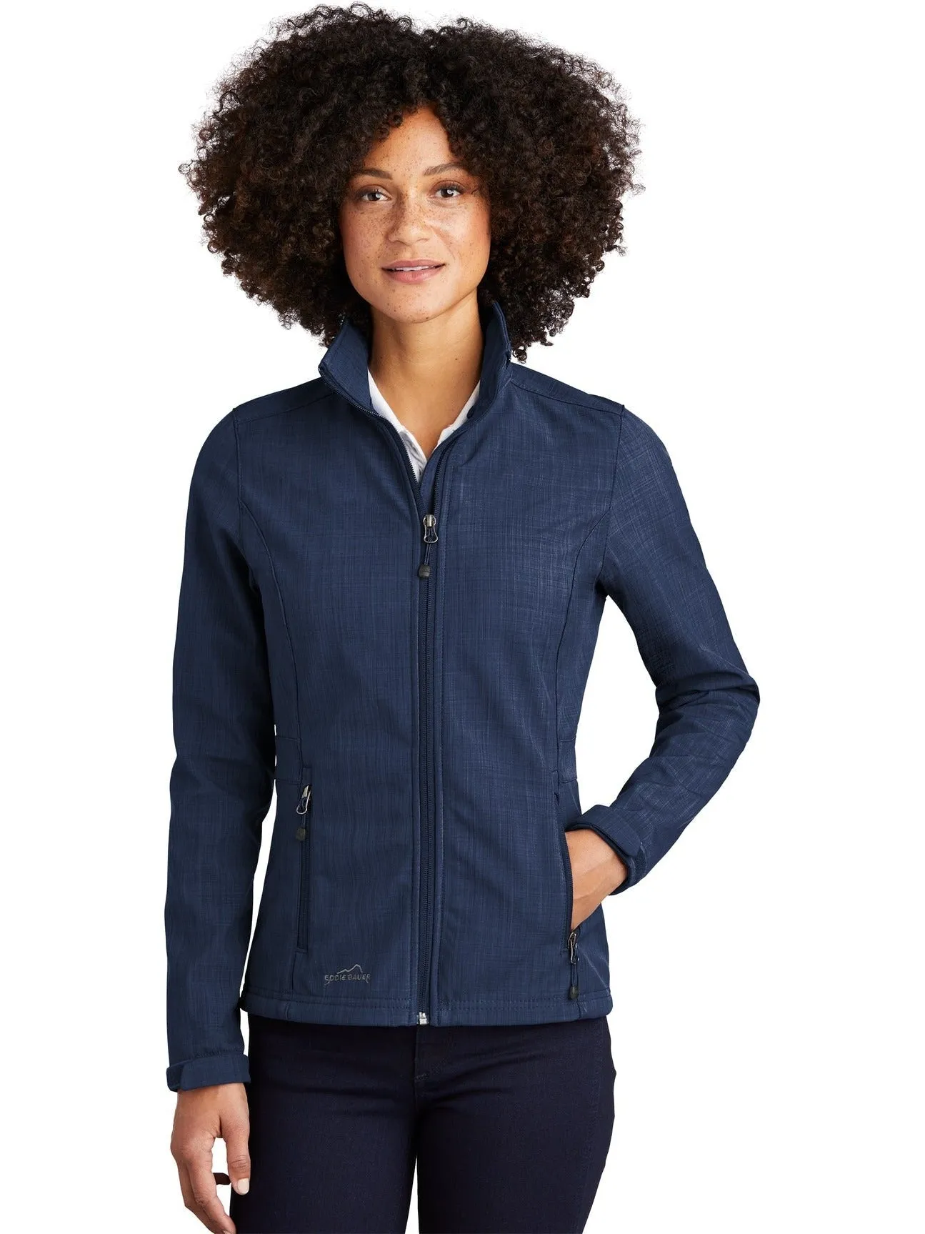 Eddie BauerLadies Shaded Crosshatch Soft Shell Jacket